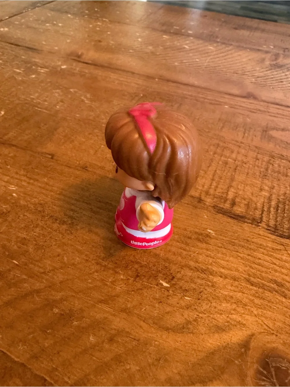 Fisher Price Little People Mia with bunny as is
